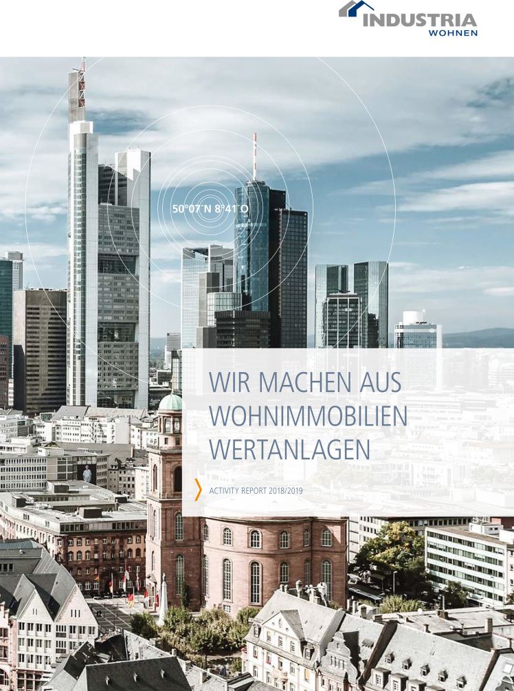 INDUSTRIA WOHNEN Activity Report 2018/2019