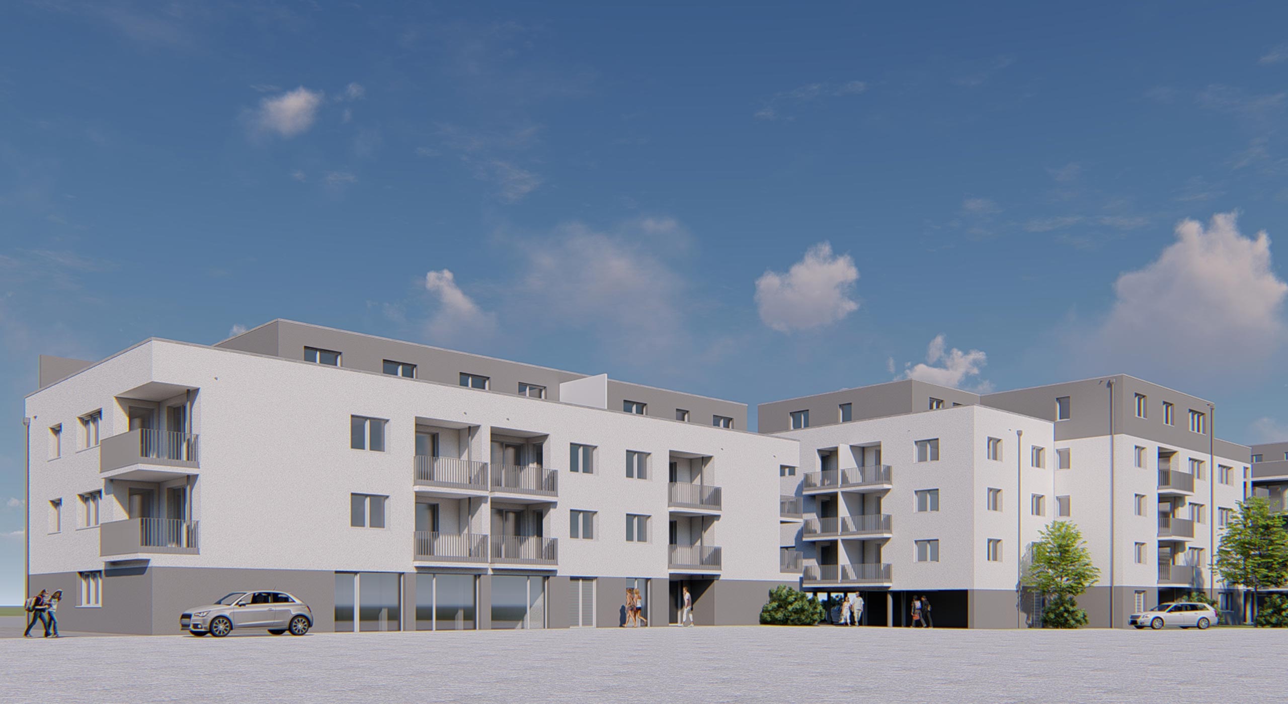 NeubauProjekt Dammstraße Mühlheim am Main INDUSTRIA Immobilien